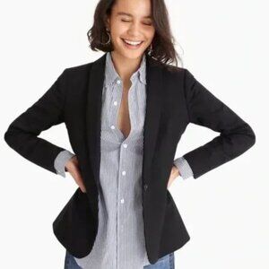 J Crew Black Blazer, Size 0